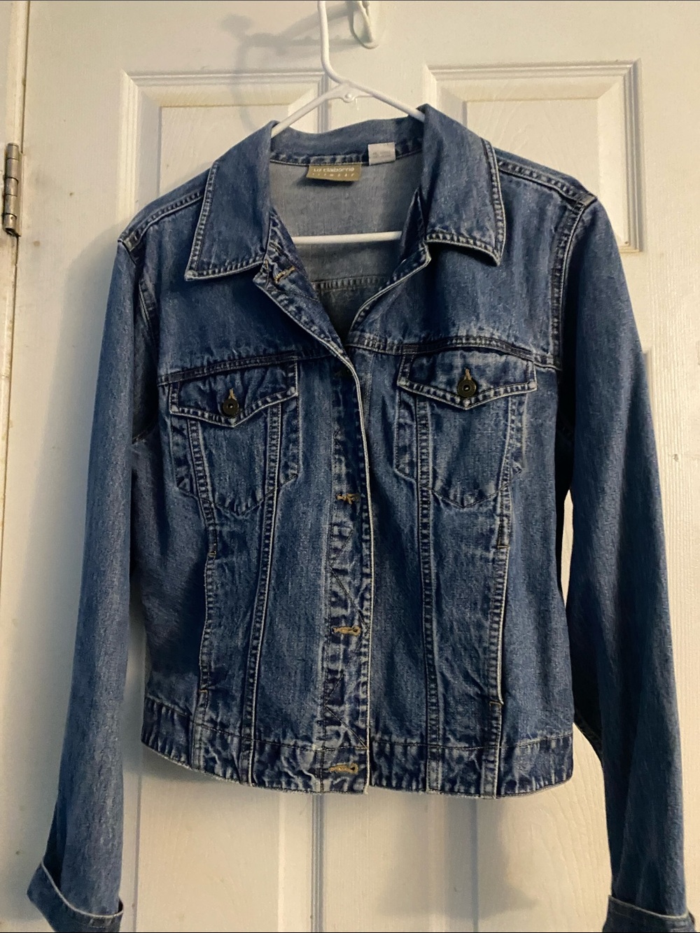 Liz Claiborne Medium Blue Denim Jacket
